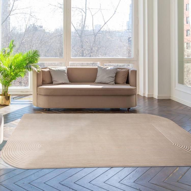 Stamford Geometric Cream Rug