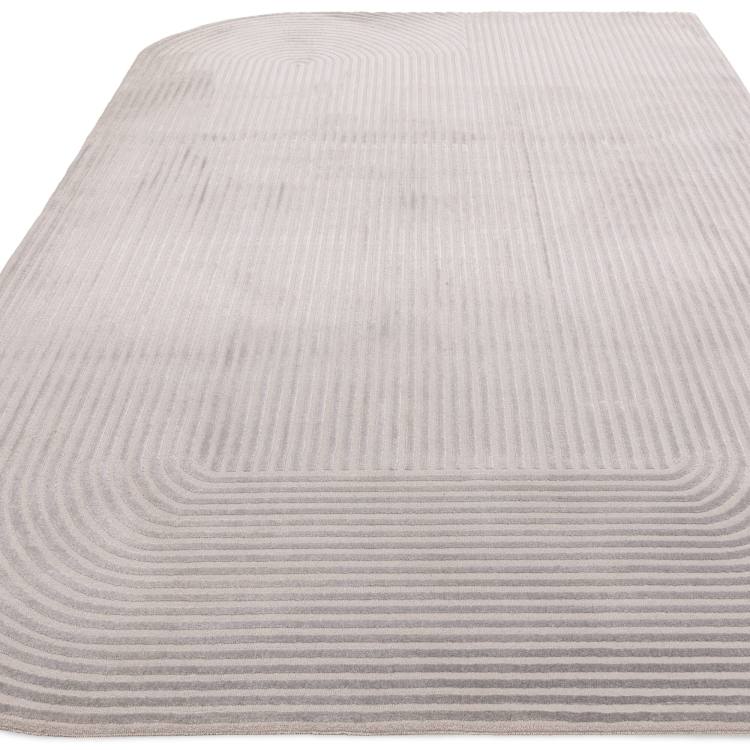 Stamford Geometric Silver Rug