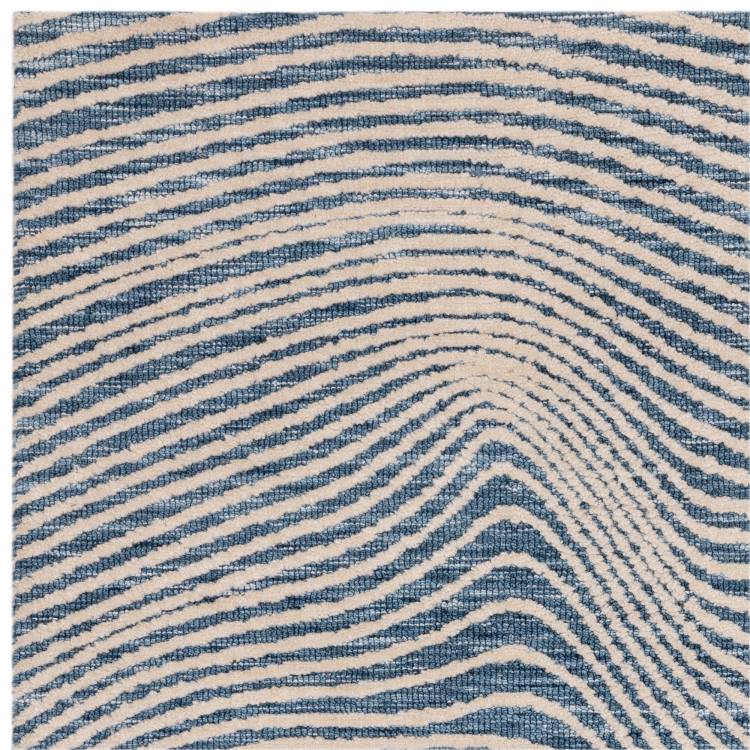 Rivara Blue Swirl Rug