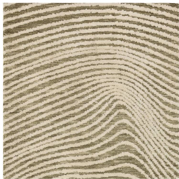 Rivara Green Swirl Rug