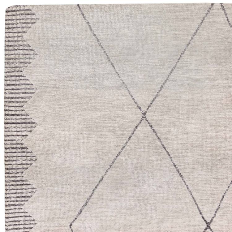 Rivara Grey Geometric Rug