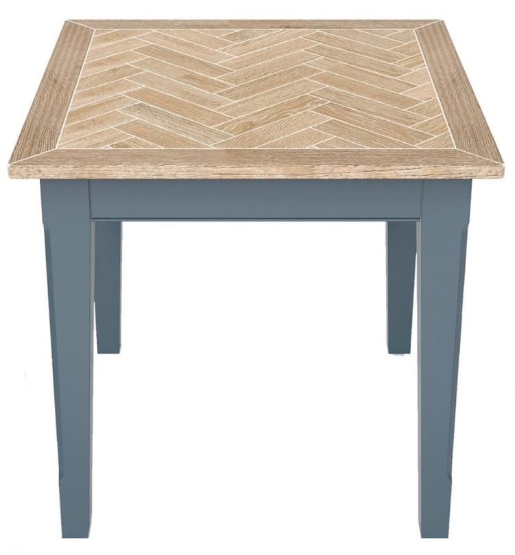 Signature Blue Square Dining Table