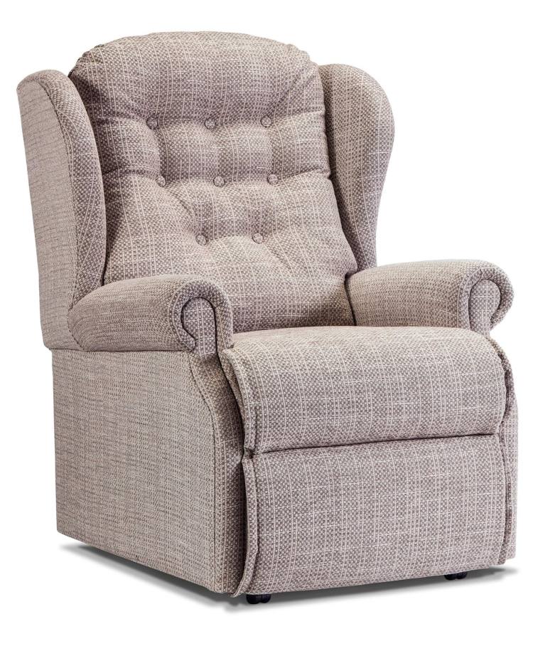 Sherborne Small static fixed chair shown in Ravello Bamboo fabric